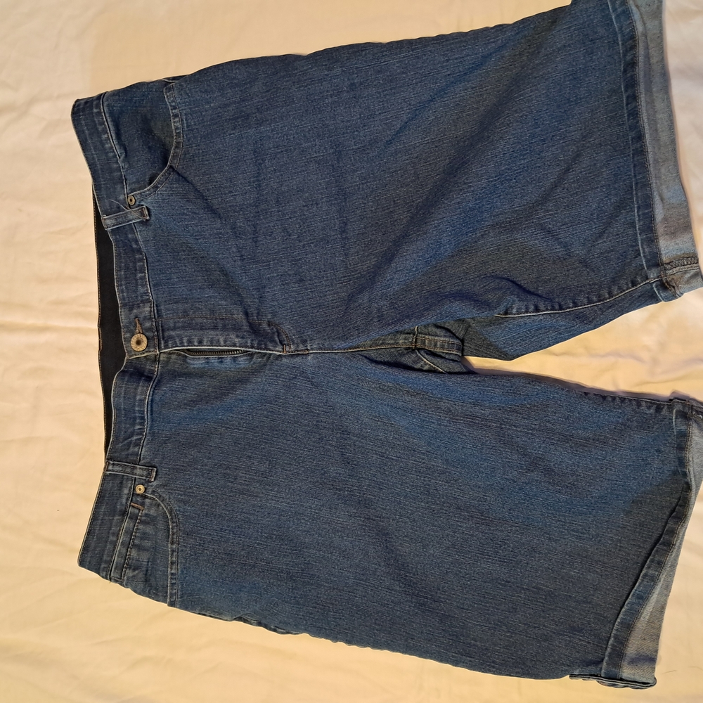 Blue Denim Shorts